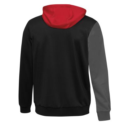 Bluza z kapturem Gewo Toledo czarno-czerwona