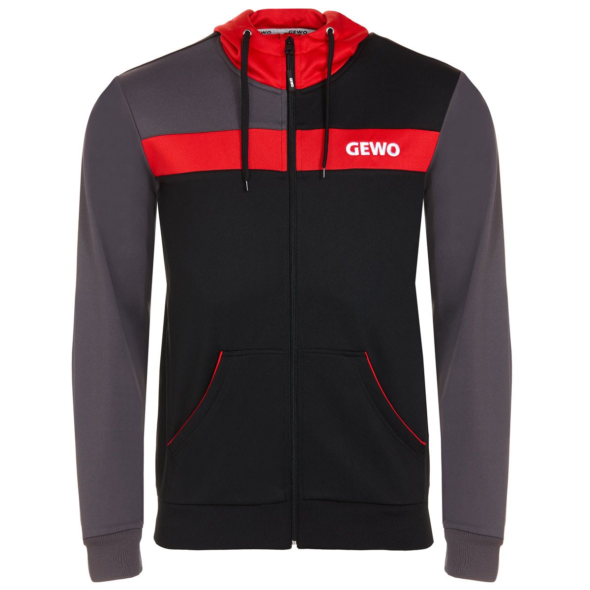 Gewo bluza z kapturem Ravenna czarno-nine iron