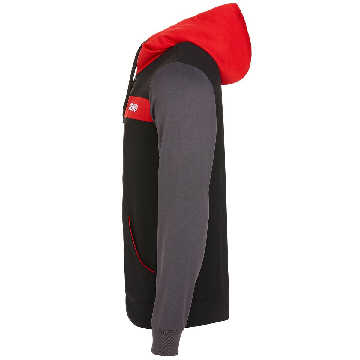 Gewo bluza z kapturem Ravenna czarno-nine iron