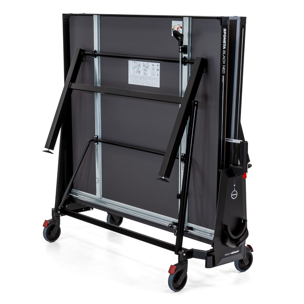 Sponeta Stół do tenisa SDL Czarny Neo Outdoor