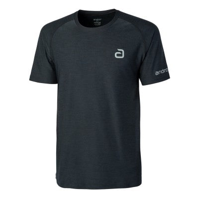 Koszulka Andro Melange Alpha czarna