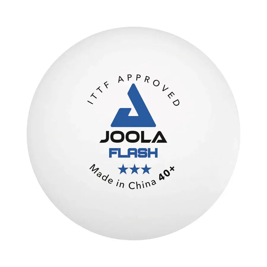 Joola Ball Flash*** 40+ white (3) Joola SE - tabletennisstore.eu