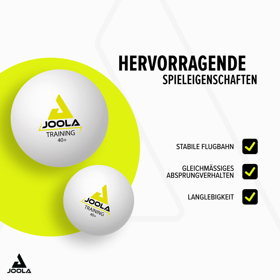Joola Piłka Treningowa 40+ pomarańczowa (120)
