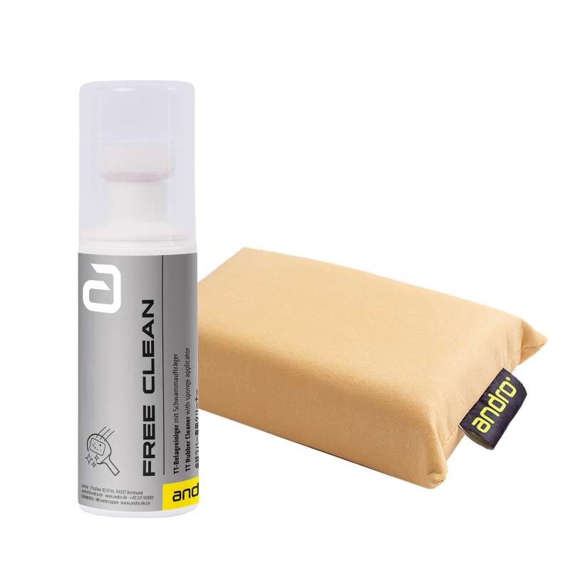 Andro Zestaw do czyszczenia Free Clean 2 Gąbka syntetyczna 100 ml.