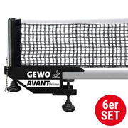 Gewo 6x Zestaw siatki Avant Prime czarny
