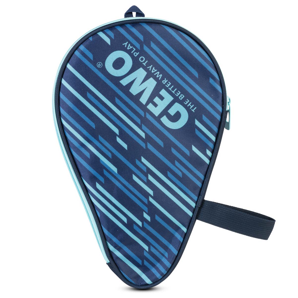 Gewo Okrągła okładka Stripes granatowo-błękitna