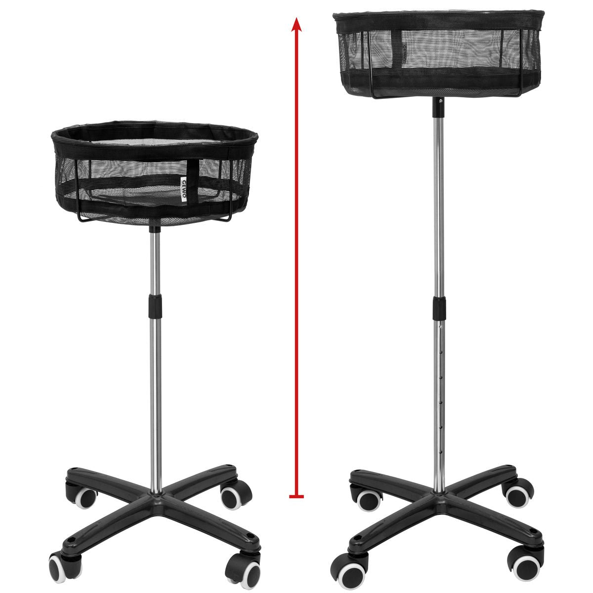 Gewo przenośne pudełko na piłeczki czarne