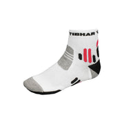 Tibhar Skarpety Tech II biało/czarno/czerwone