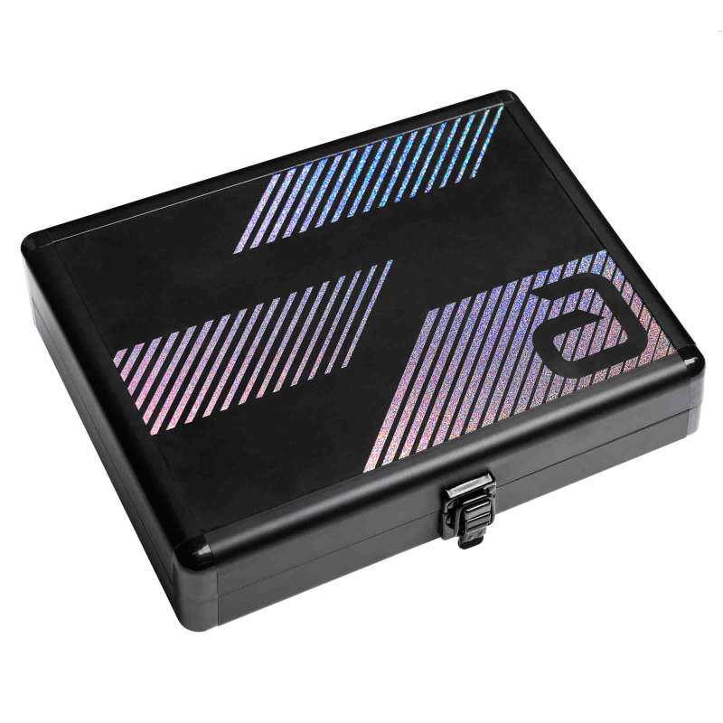 Andro podwójne etui aluminiowe Black Star