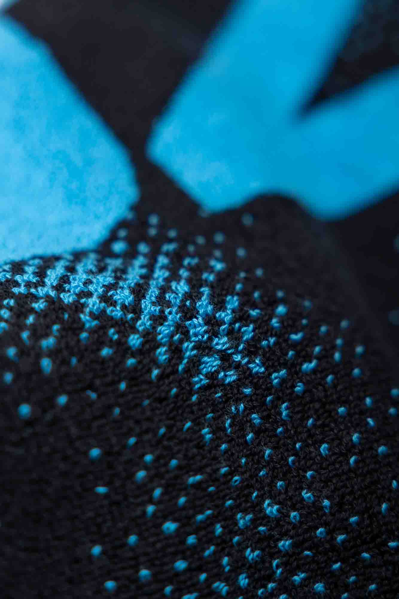 Andro ręcznik NUZN M czarno/niebieski