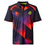 Andro koszulka Lanton czarno/czerwona