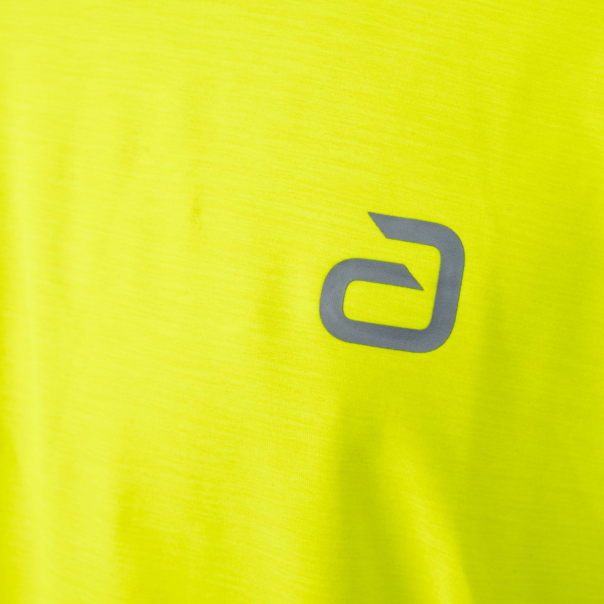 Koszulka Andro Melange Alpha neonowożółta