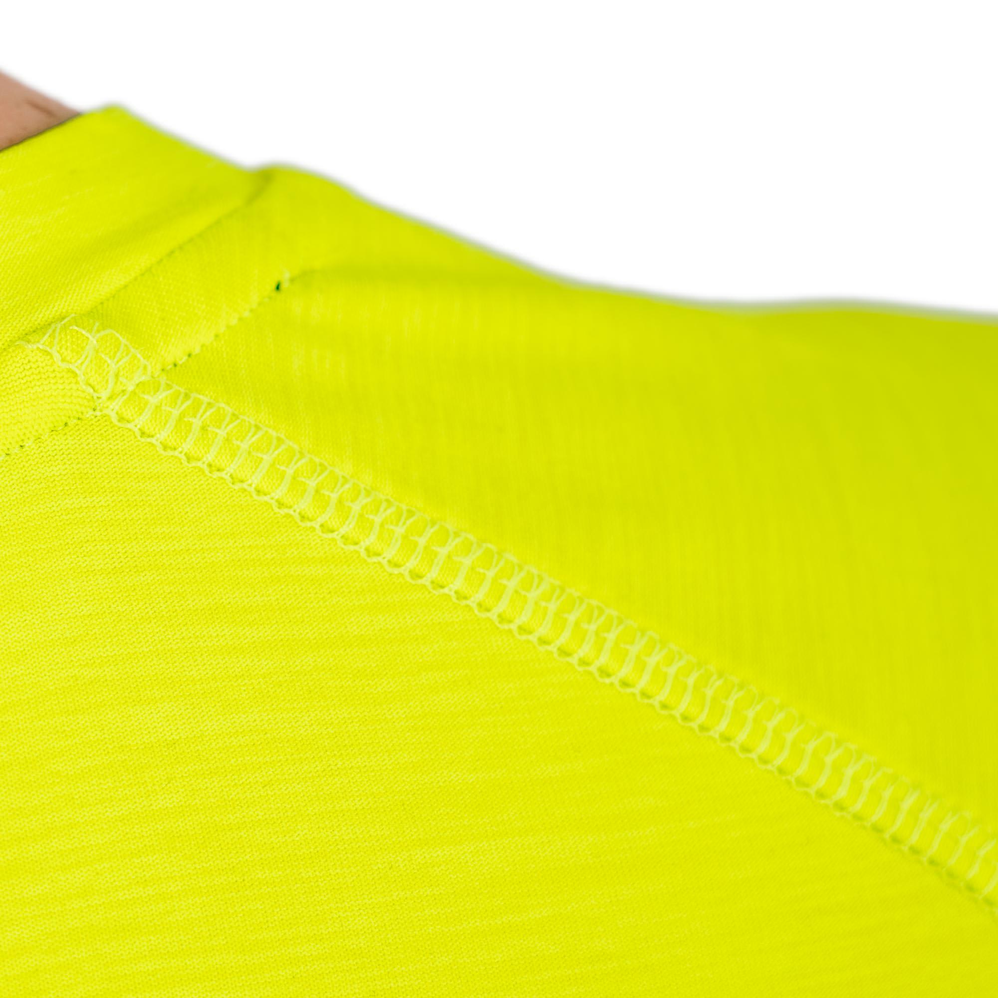 Koszulka Andro Melange Alpha neonowożółta
