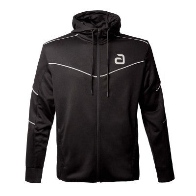 Bluza z kapturem Andro Doley czarno-szara