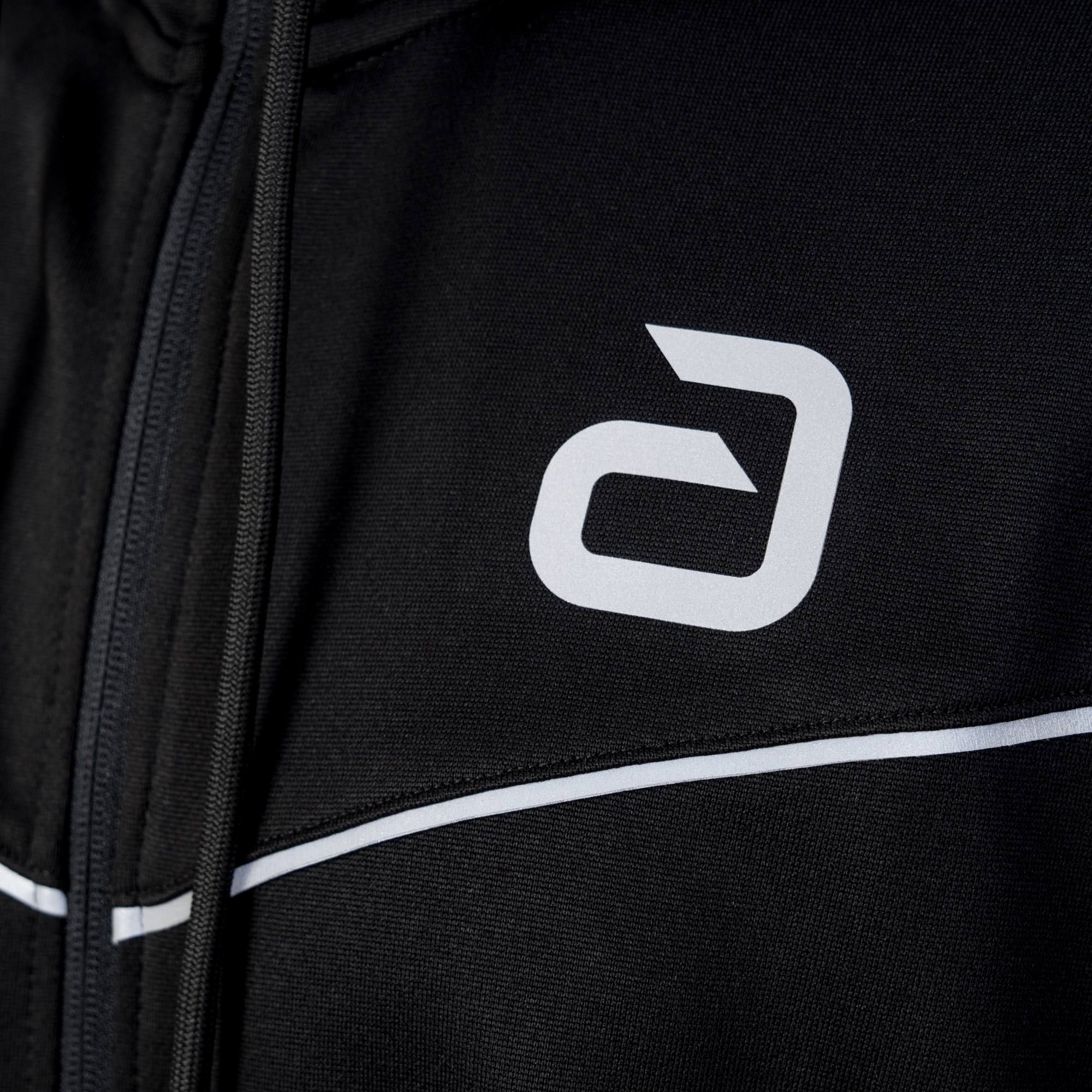 Bluza z kapturem Andro Doley czarno-szara