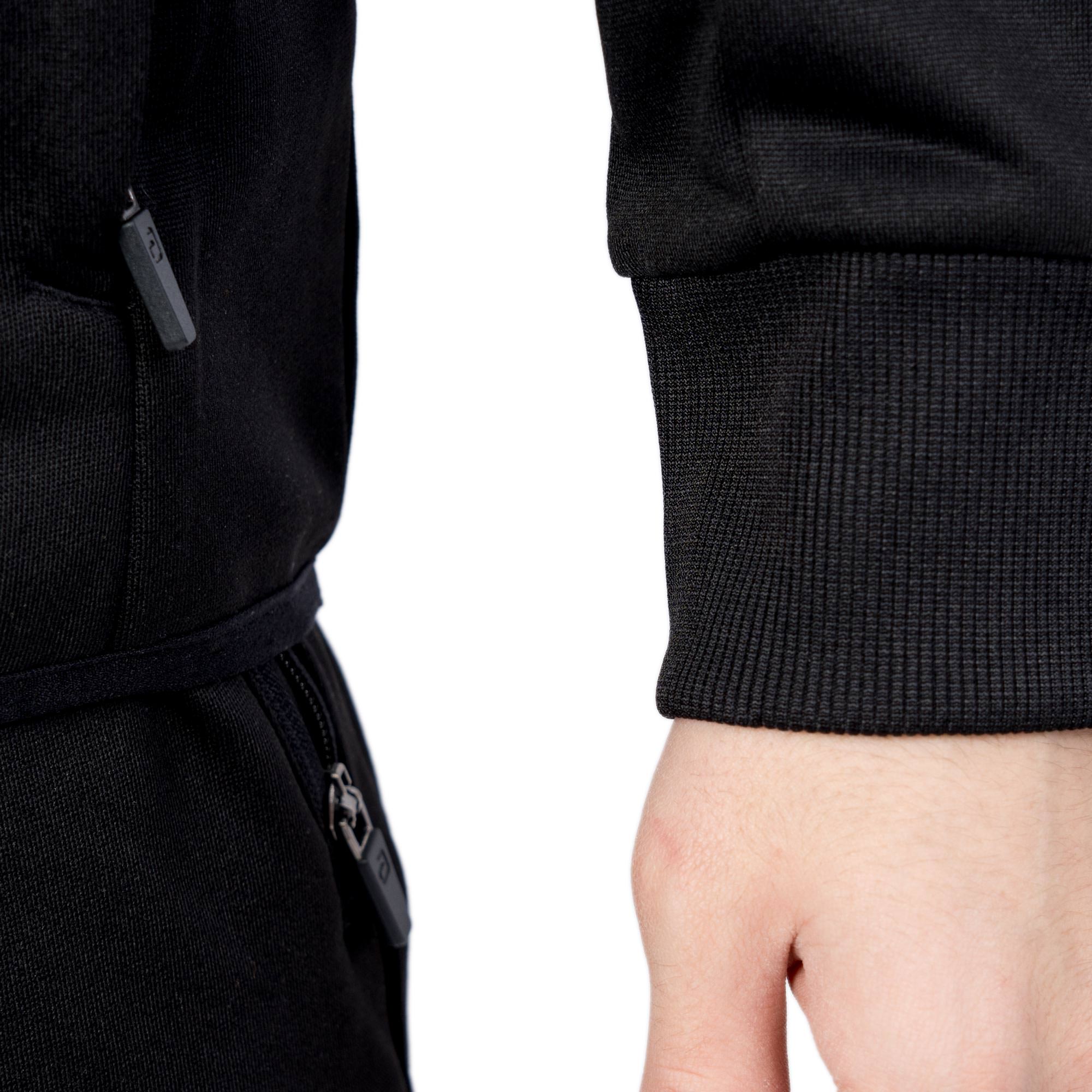 Bluza z kapturem Andro Doley czarno-szara