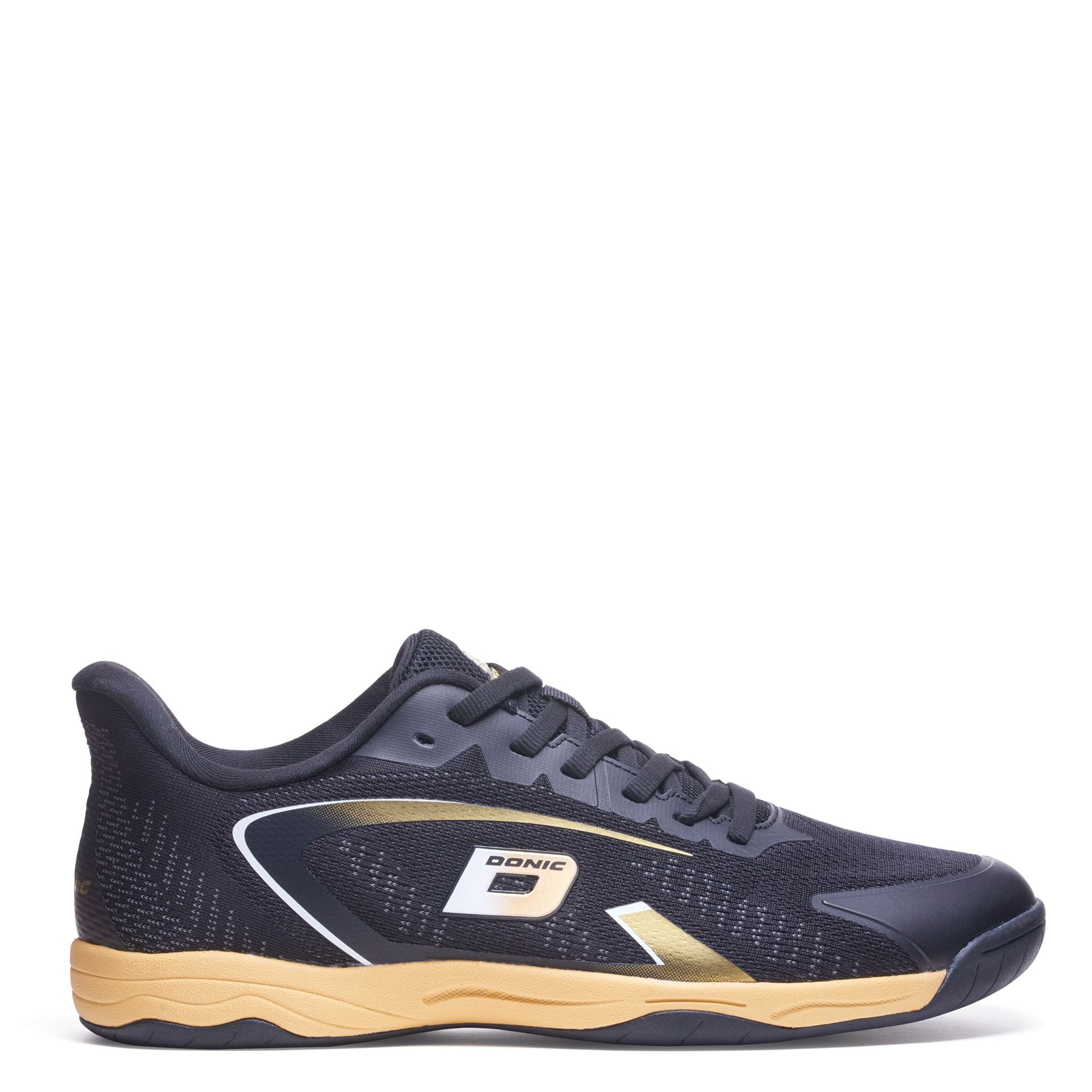 Buty Donic Competition Panther czarno/złoto/białe