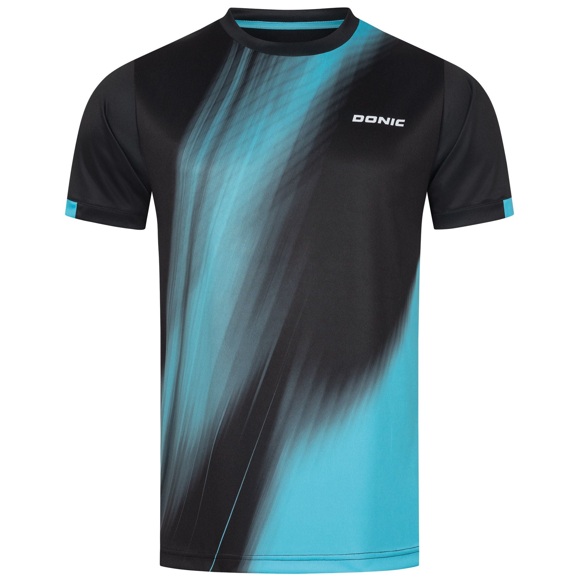 Koszulka Donic Cream Junior czarno-jasnoniebieska