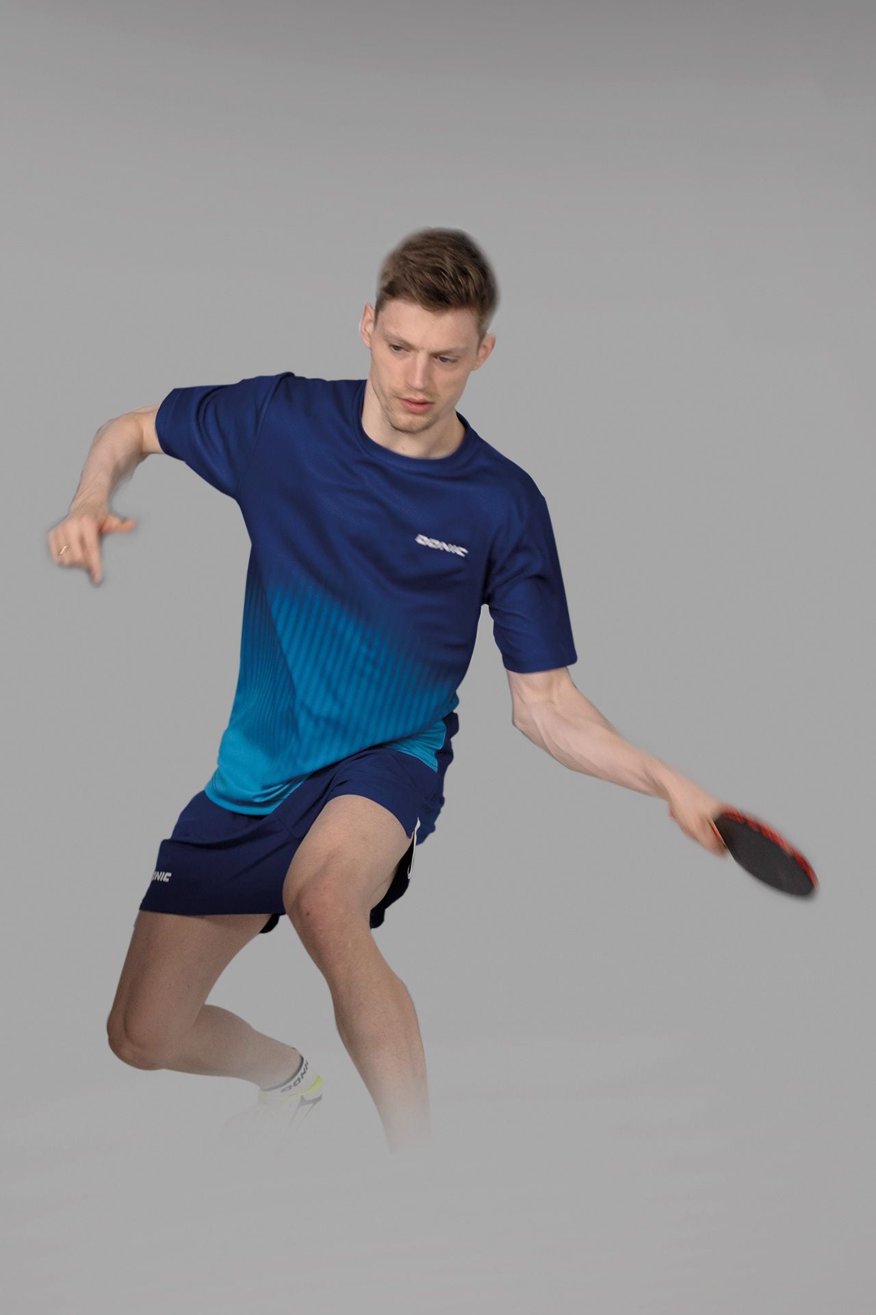 Koszulka Donic Driva Junior granatowo-błękitna