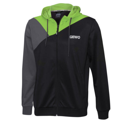 Bluza z kapturem Gewo Toledo czarno-limonkowa