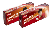 Piłka DHS *** Dual ABS pomarańczowa 40+ (100)