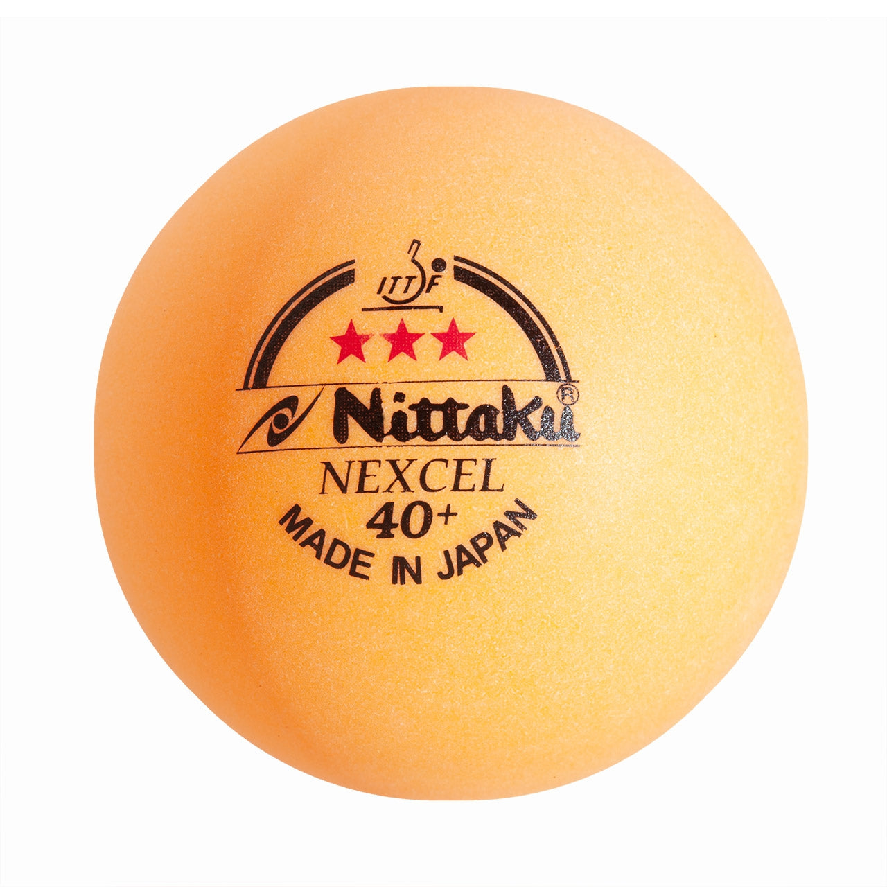 Nittaku Nexcel 40+*** pomarańczowa (3)