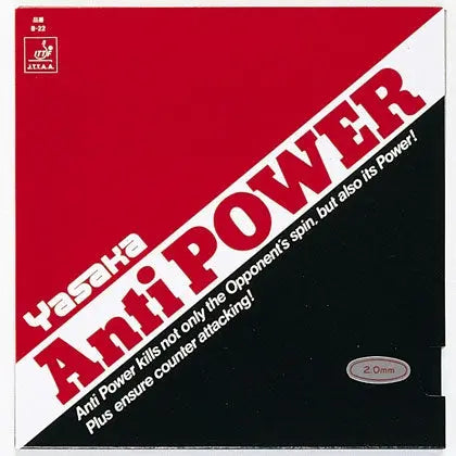 Yasaka Anti-Power Yasaka SE - tabletennisstore.eu
